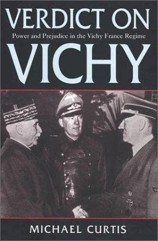 Tapa de Verdict On Vichy