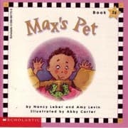 Tapa de Max's Pet (Scholastic Phonics Readers, 26)