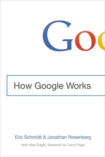 Tapa de How Google Works