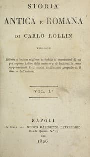 Tapa de Storia antica e romana
