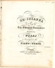 Tapa de Oh! Susanna