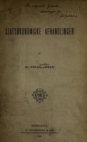 Tapa de Stats©ıkonomiski afhandlinger