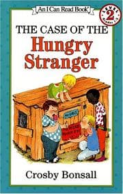 Tapa de The Case of the Hungry Stranger Book and Tape