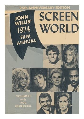 Tapa de John Willis Screen World 1974