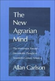 Tapa de The new agrarian mind