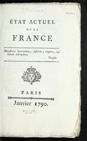 Tapa de E tat actuel de France