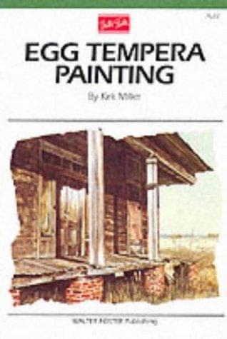 Tapa de Egg tempera painting