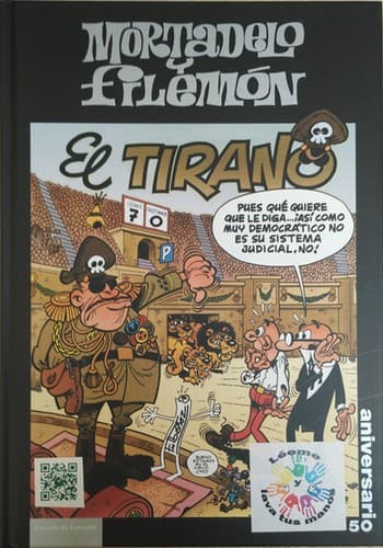 Tapa de Mortadelo y Filemón: El tirano