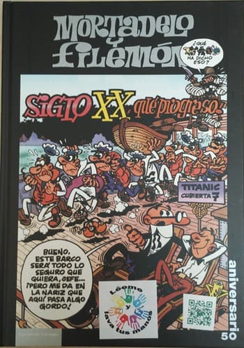Tapa de Mortadelo y filemón: Siglo XX qué progreso