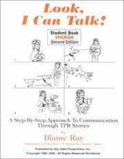 Tapa de Look I Can Talk Student Workbook in Spanish