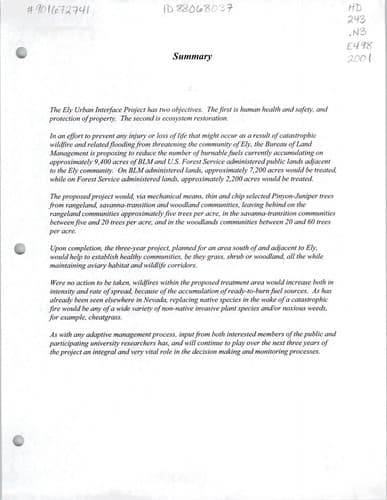 Tapa de Ely urban interface project