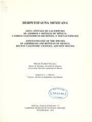 Tapa de Herpetofauna mexicana
