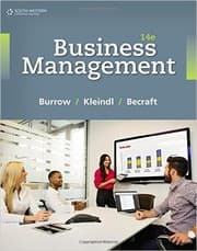 Tapa de Business Management 14th Edition