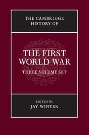 Tapa de The Cambridge history of the First World War