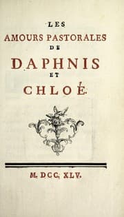 Tapa de Les amours pastorales de Daphnis et Chloé