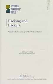 Tapa de Hacking and hackers