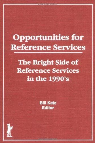 Tapa de Opportunities for Reference Services
