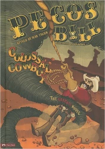 Tapa de Pecos Bill, colossal cowboy