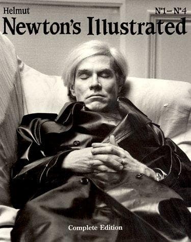Tapa de Helmut Newton's illustrated