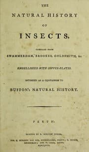 Tapa de The natural history of insects
