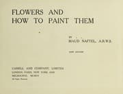 Tapa de Flowers and how to paint them
