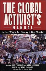 Tapa de The Global activist's manual