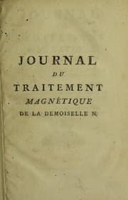 Tapa de Journal du traitement magn©♭tique de la demoiselle N.