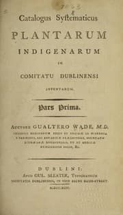 Tapa de Catalogus systematicus plantarum indigenarum in comitatu dublinensi inventarum
