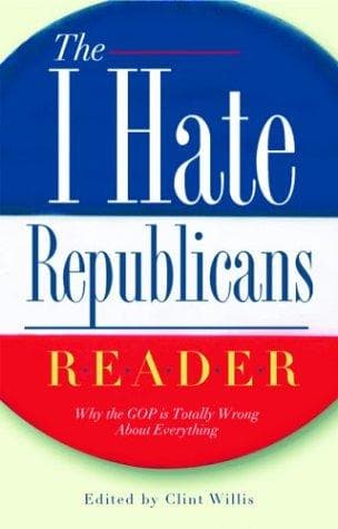 Tapa de The I hate Republicans reader