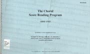 Tapa de The Choral Score Reading Program
