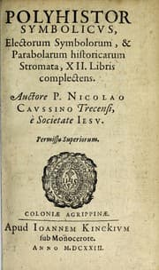 Tapa de Polyhistor symbolicus