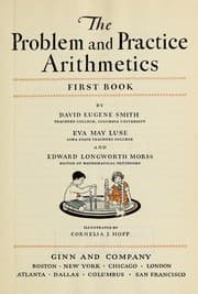 Tapa de The problem and practice arithmetics
