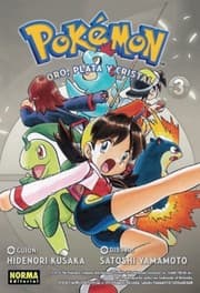 Tapa de Pokemon. Oro, plata y cristal 3