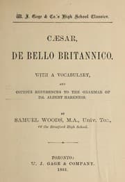 Tapa de De bello Britannico