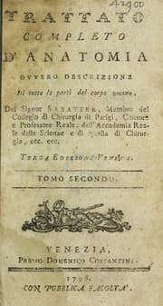 Tapa de Trattato completo d'anatomia, ovvero descrizione di tutte le parti del corpo umano