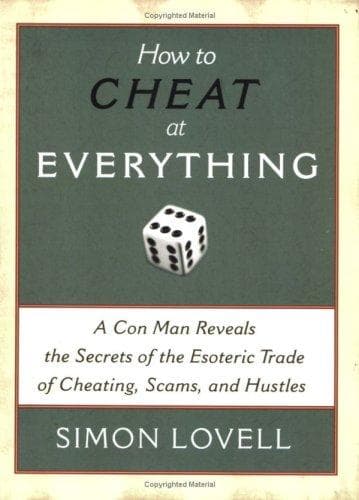 Tapa de How to cheat at everything