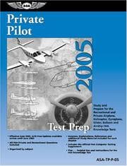 Tapa de Private pilot test prep 2005