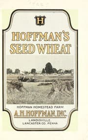 Tapa de Hoffman's seed wheat