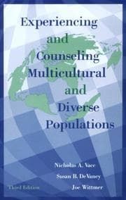 Tapa de Experiencing and counseling multicultural and diverse populations