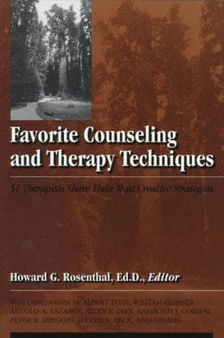 Tapa de Favorite counseling and therapy techniques