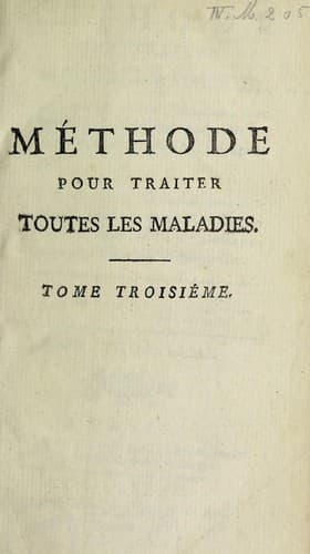 Tapa de M©♭thode pour traiter toutes les maladies