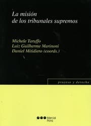 Tapa de La misión de los Tribunales Supremos