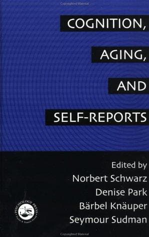 Tapa de Cognition, aging, and self-reports