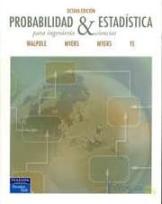 Tapa de Probabilidad y estadística para ingeniería y ciencias