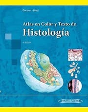 Tapa de Atlas en color de histología.