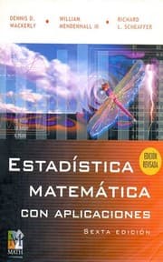 Tapa de Estadistica Matematica Con Aplicaciones - 6b