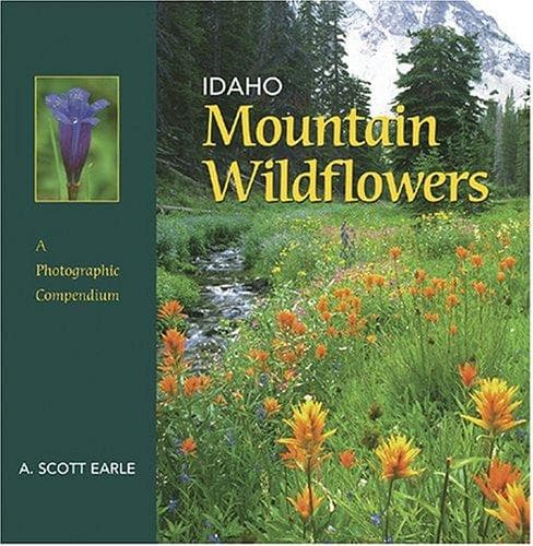 Tapa de Idaho mountain wildflowers