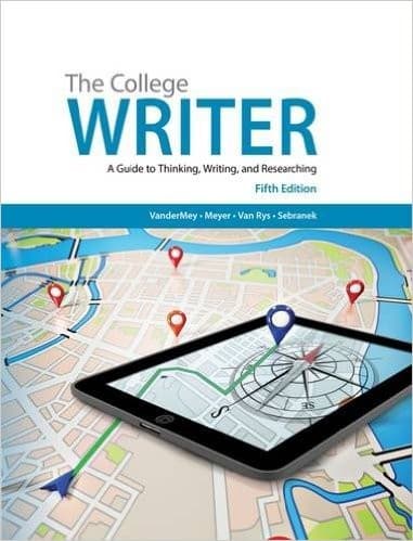 Tapa de The College Writer