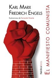 Tapa de El manifiesto comunista. - 1. edición