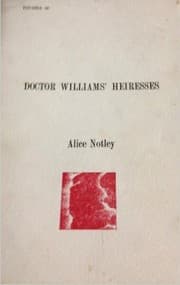 Tapa de Doctor Williams' heiresses